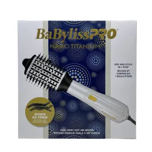 Nano Titanium Oval Ionic Hot Air Brush