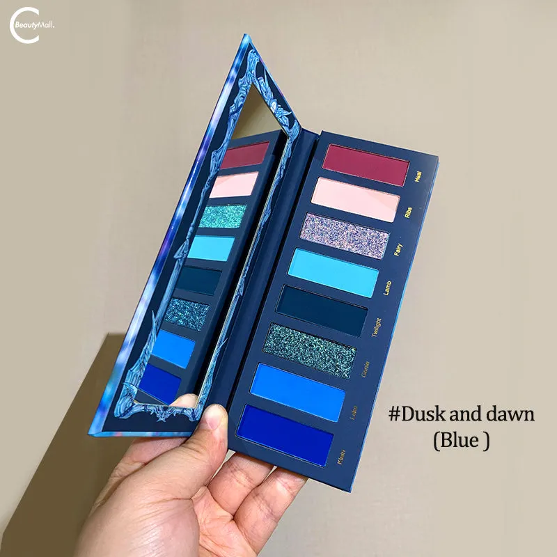 Narimi "Back to the 90s" Eyeshadow Palette - #08 Dusk and dawn (Blue)