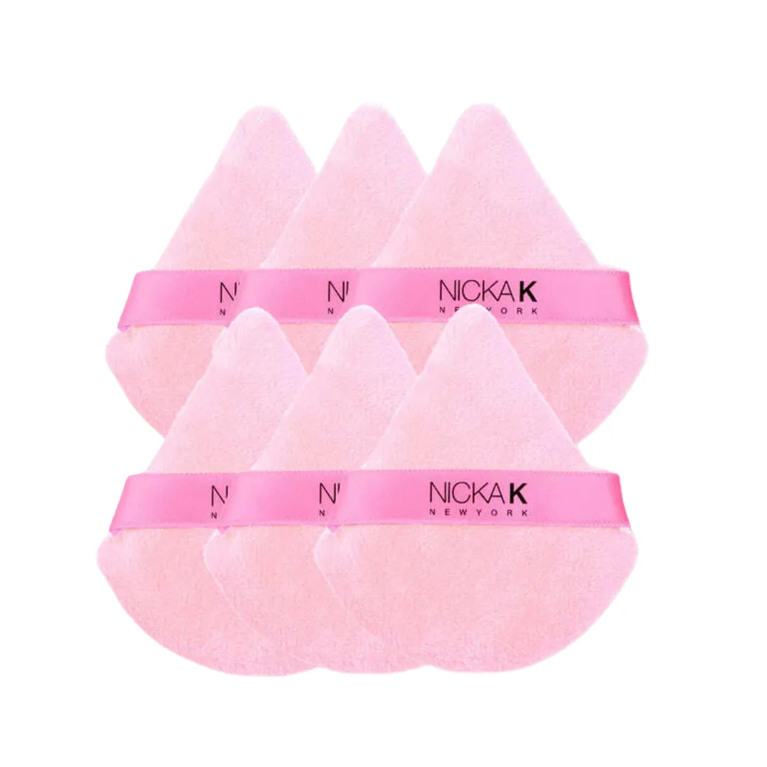 Nicka K Setting & Baking Puff Finger Size 6 Count - Choose Your Color