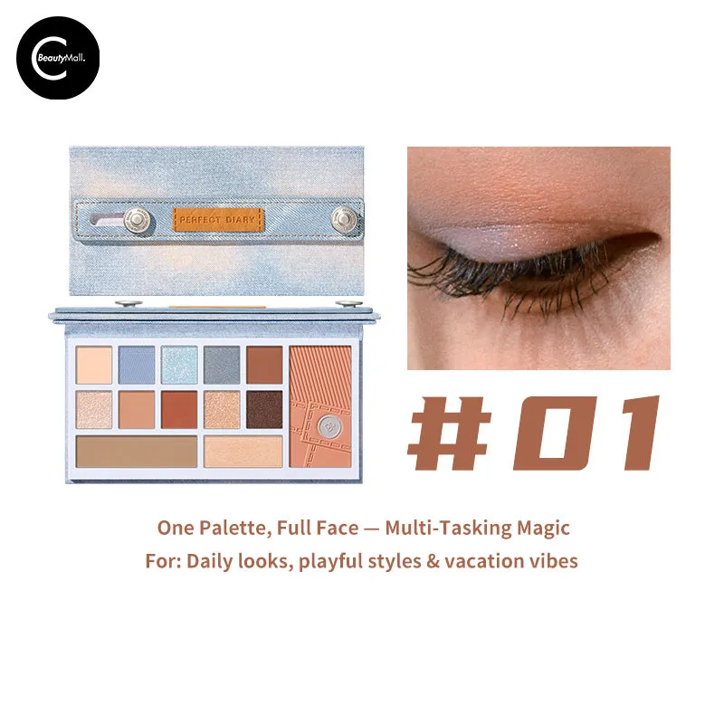 Perfect Diary Cloud Veil Eyeshadow Palette