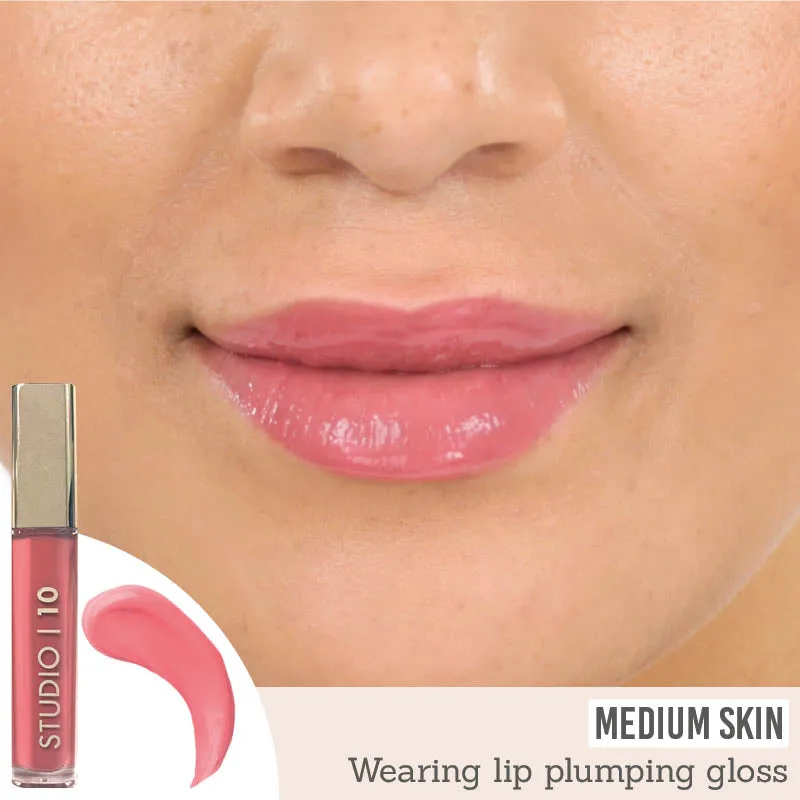 Plumping Lip Gloss in Rose