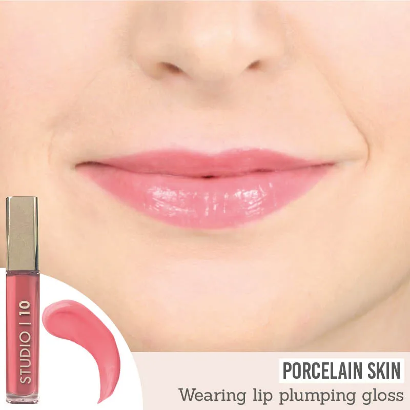 Plumping Lip Gloss in Rose