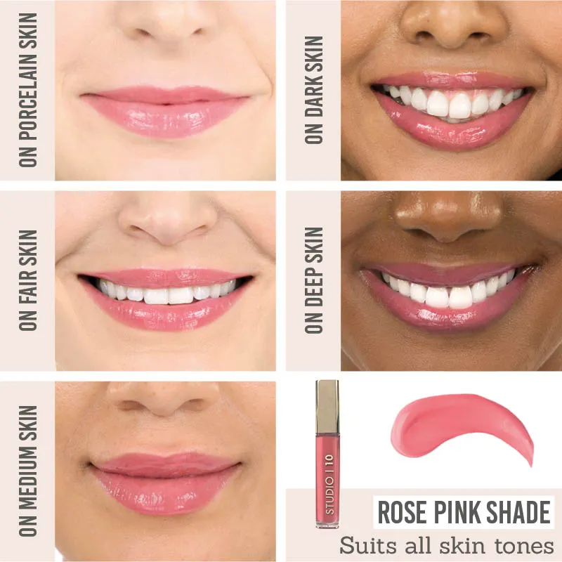 Plumping Lip Gloss in Rose