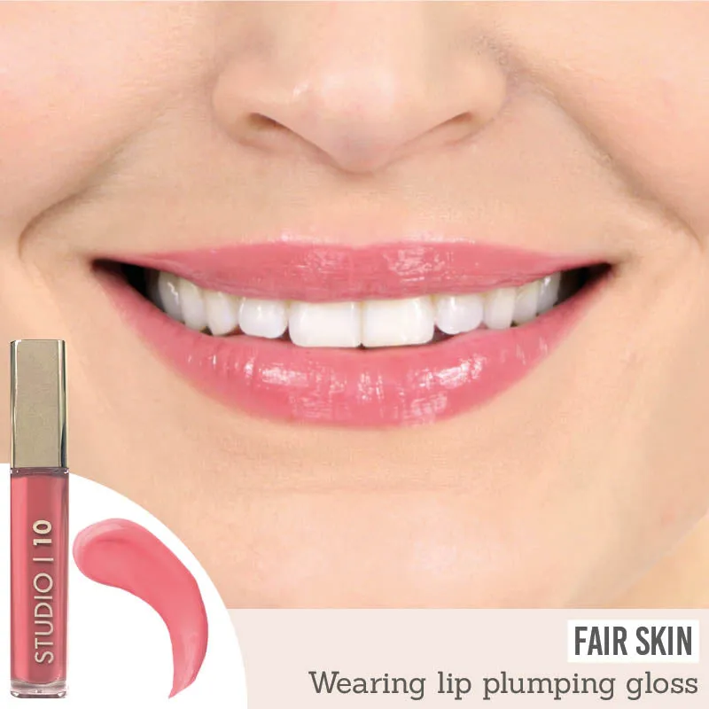 Plumping Lip Gloss in Rose
