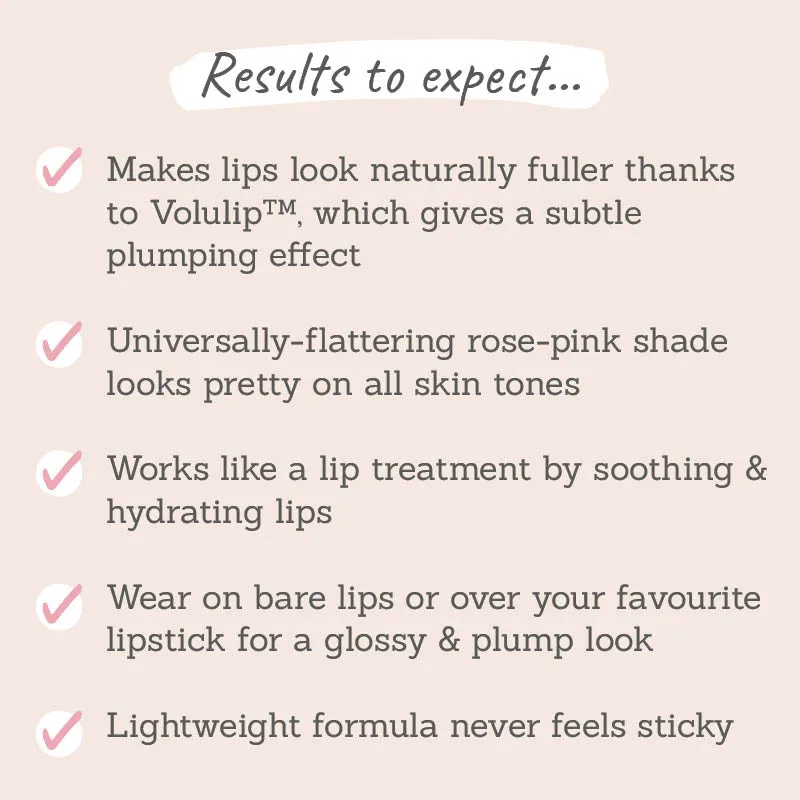 Plumping Lip Gloss in Rose