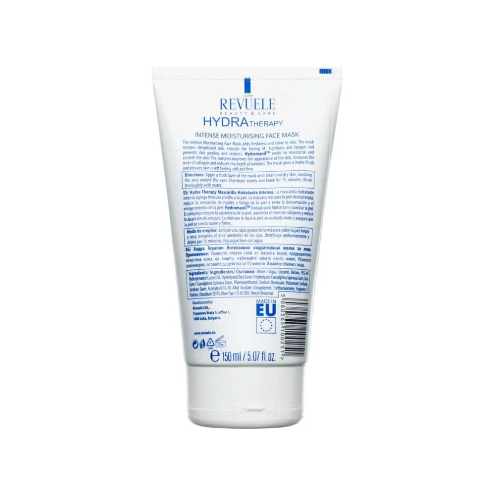 Revuele Hydra Therapy Intense Moisturising Face Mask 150ml