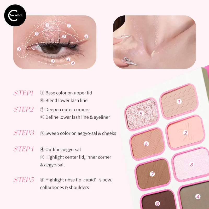 RMT Garden of Dreams 8-Color Eyeshadow Palette