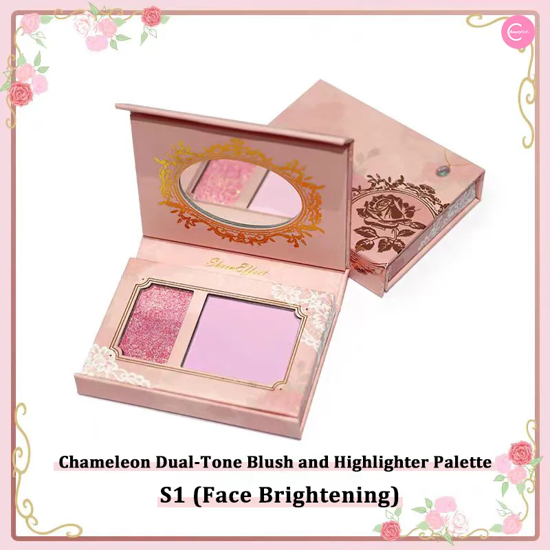 SheenEffect Chameleon Dream Duo Blush & Highlighter Palette