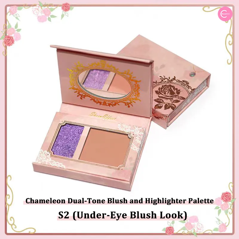 SheenEffect Chameleon Dream Duo Blush & Highlighter Palette
