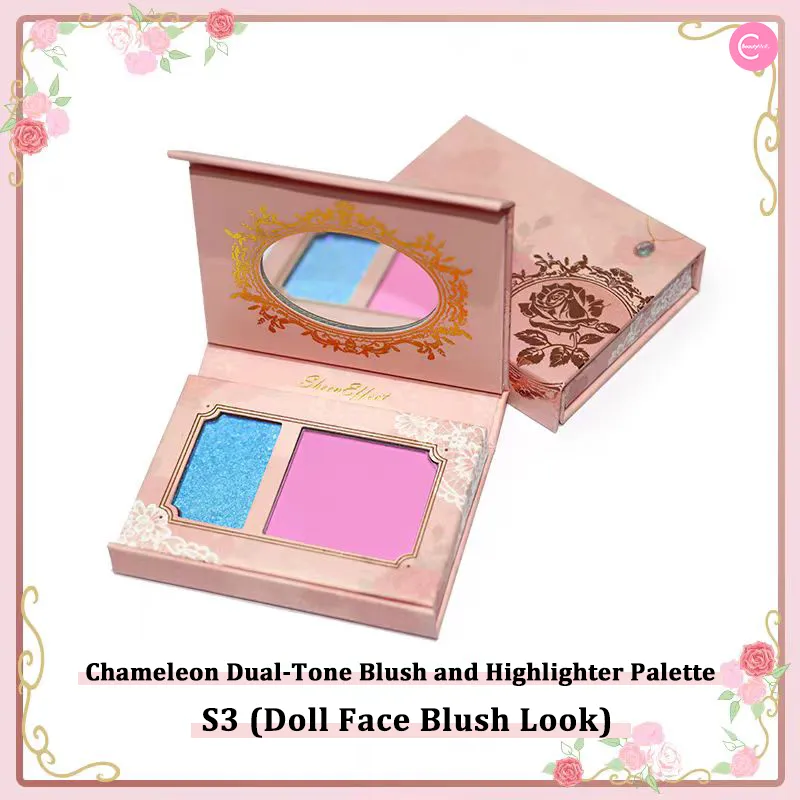 SheenEffect Chameleon Dream Duo Blush & Highlighter Palette