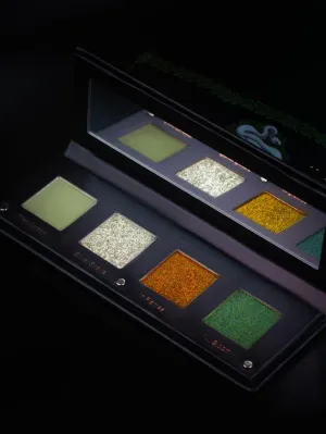 Shellwe Makeup Liana Matte-Satin Shimmer Chameleon Green Eyeshadow Palette