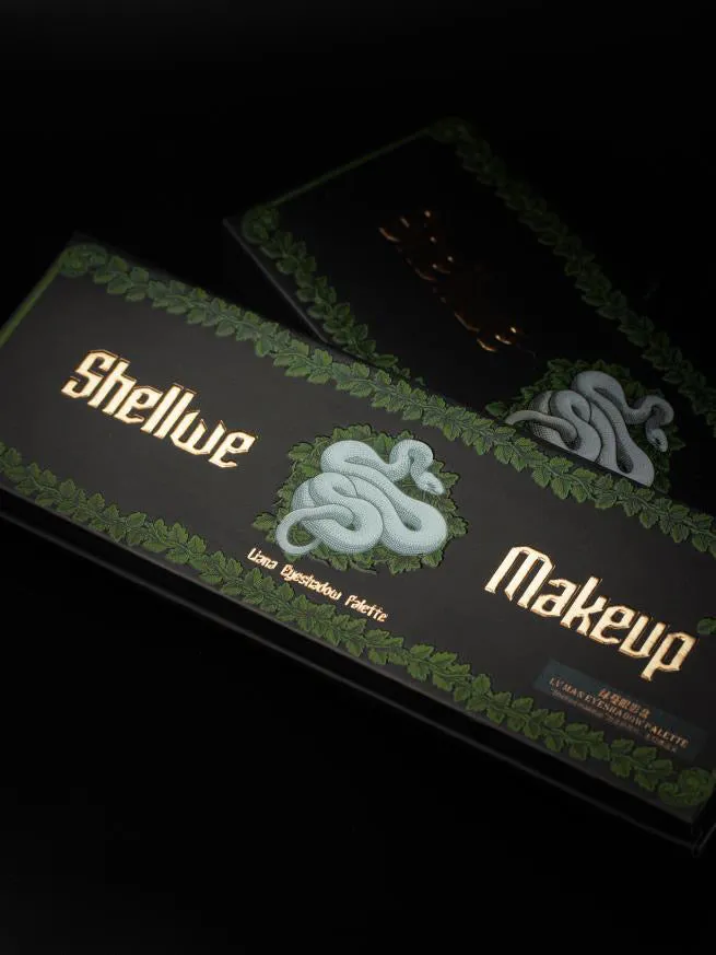 Shellwe Makeup Liana Matte-Satin Shimmer Chameleon Green Eyeshadow Palette