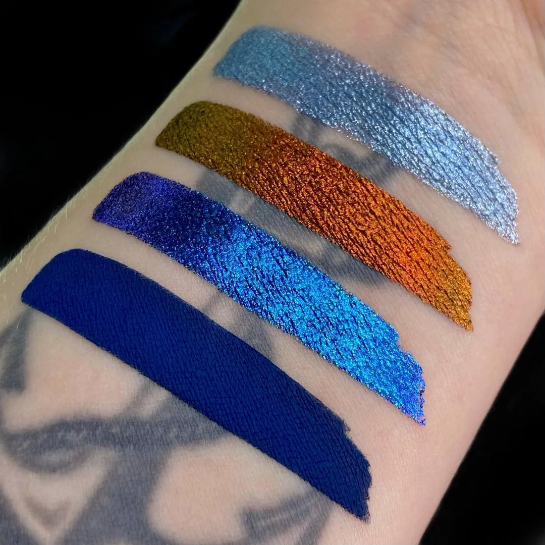 Shellwe Makeup Octopus Escape Dream Matte-Satin Shimmer Chameleon Quad Eyeshadow Palette