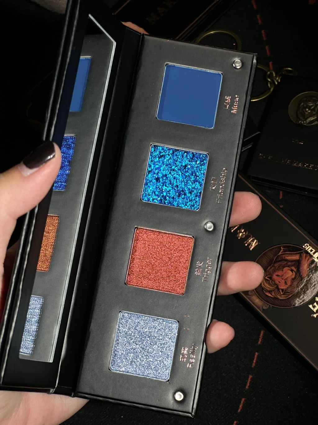 Shellwe Makeup Octopus Escape Dream Matte-Satin Shimmer Chameleon Quad Eyeshadow Palette