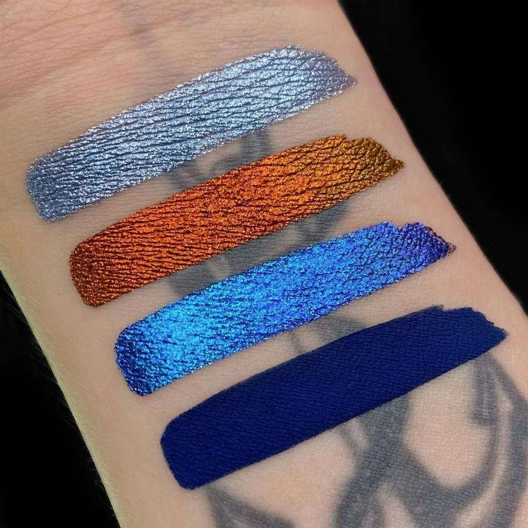 Shellwe Makeup Octopus Escape Dream Matte-Satin Shimmer Chameleon Quad Eyeshadow Palette