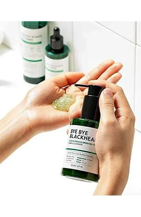 SOME BY MI Bye Bye Blackhead 30 Days Miracle Green Tea Tox Bubble Cleanser