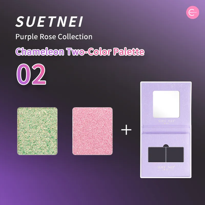 SUET NEI Purple Rose Chameleon Eyeshadow Palette