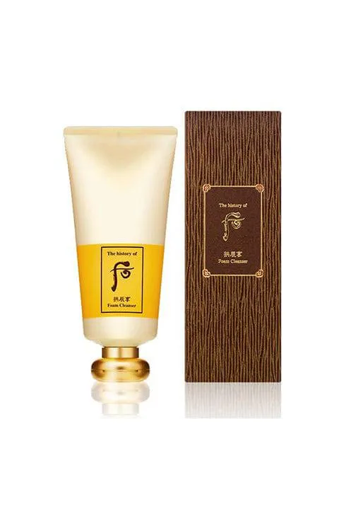 [The History of Whoo] Gongjinhyang Facial Foam Cleanser (180Ml/6.0fl.oz)