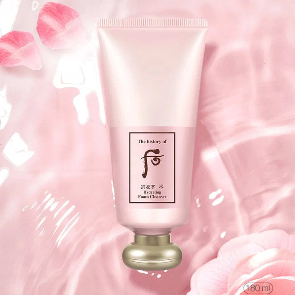 [The History of Whoo] Gongjinhyang Soo Soo Yeon Hydrating Foam Cleanser (180mL/6.08fl.oz)