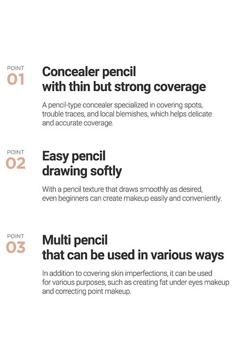 [the SAEM] Cover Perfection Concealer Pencil (2.5g/0.088 fl.oz)