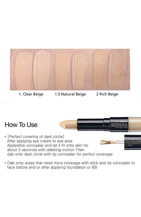 [the SAEM] Cover Perfection Ideal Concealer Duo (4.2g/0.15fl.oz   4.5g/0.16fl.oz)