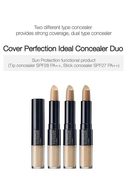 [the SAEM] Cover Perfection Ideal Concealer Duo (4.2g/0.15fl.oz   4.5g/0.16fl.oz)