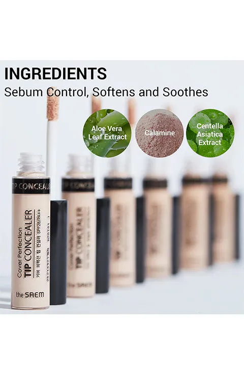 [the SAEM] Cover Perfection Tip Concealer (6.5g / 0.23fl.oz)
