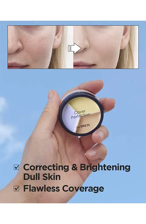 [the SAEM] Cover Perfection Triple Pot Concealer (4.5g/0.16fl.oz)