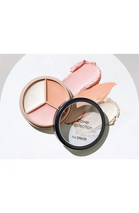 [the SAEM] Cover Perfection Triple Pot Concealer (4.5g/0.16fl.oz)