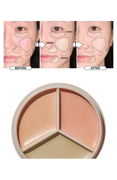 [the SAEM] Cover Perfection Triple Pot Concealer (4.5g/0.16fl.oz)