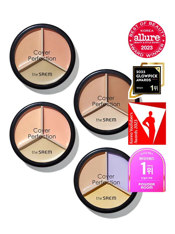 The Saem Cover Perfection Triple Pot Concealer