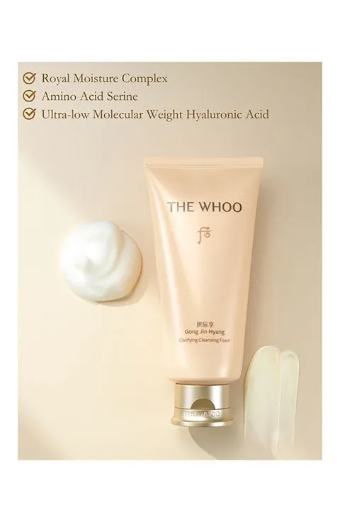 [THE WHOO] Gongjinhyang Clarifying Cleansing Foam Special Set