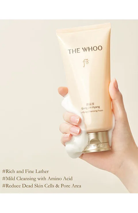 [THE WHOO] Gongjinhyang Clarifying Cleansing Foam Special Set