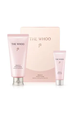 [THE WHOO] Gongjinhyang Hydrating Cleansing Foam Set