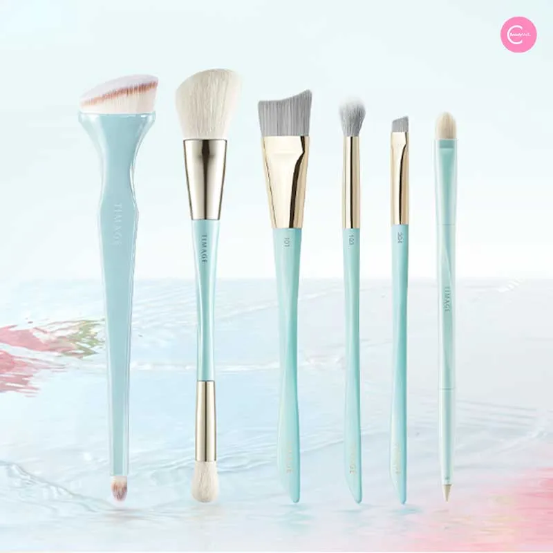 TIMAGE Flat-Arc Foundation Brush