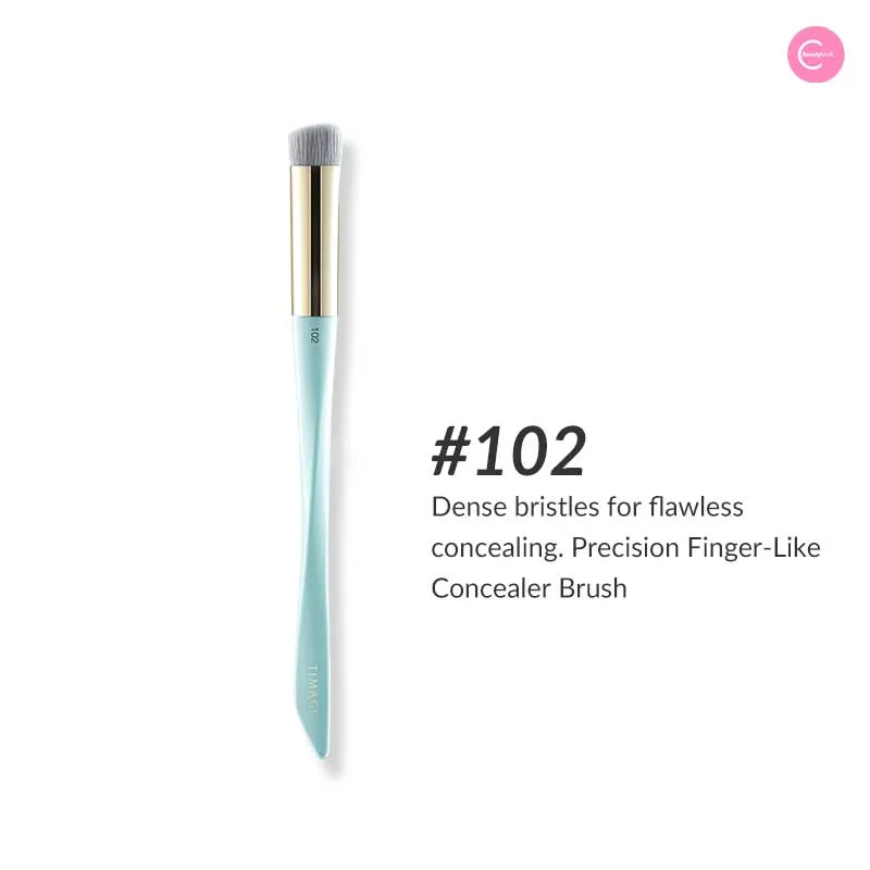 TIMAGE Flat-Arc Foundation Brush