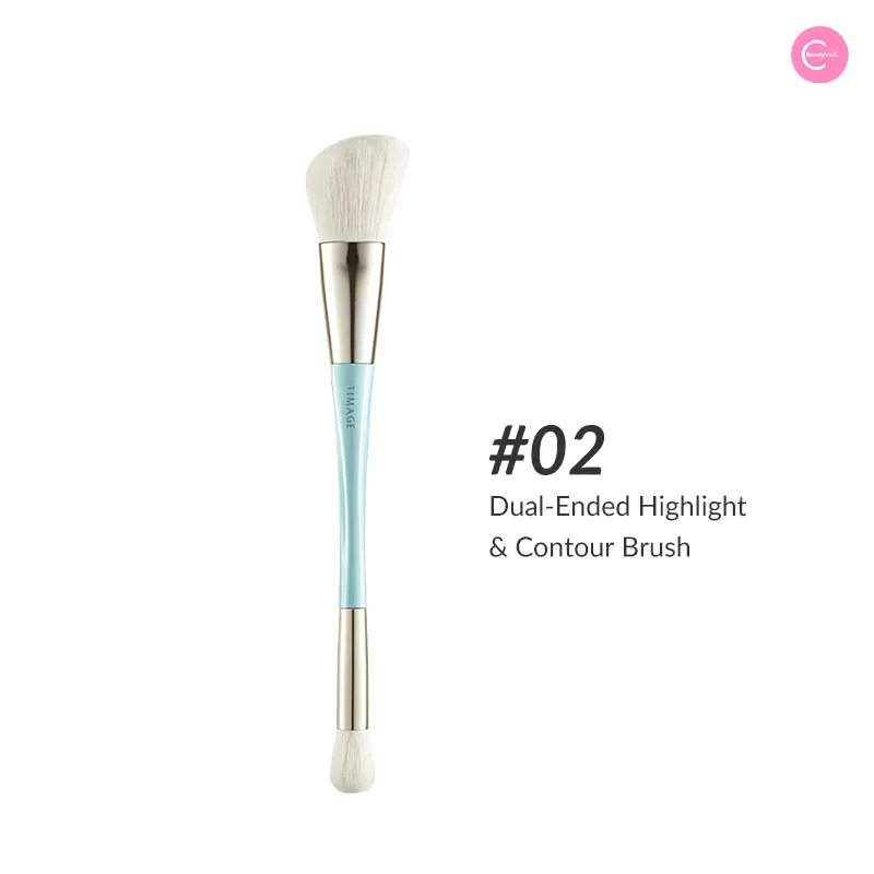TIMAGE Flat-Arc Foundation Brush