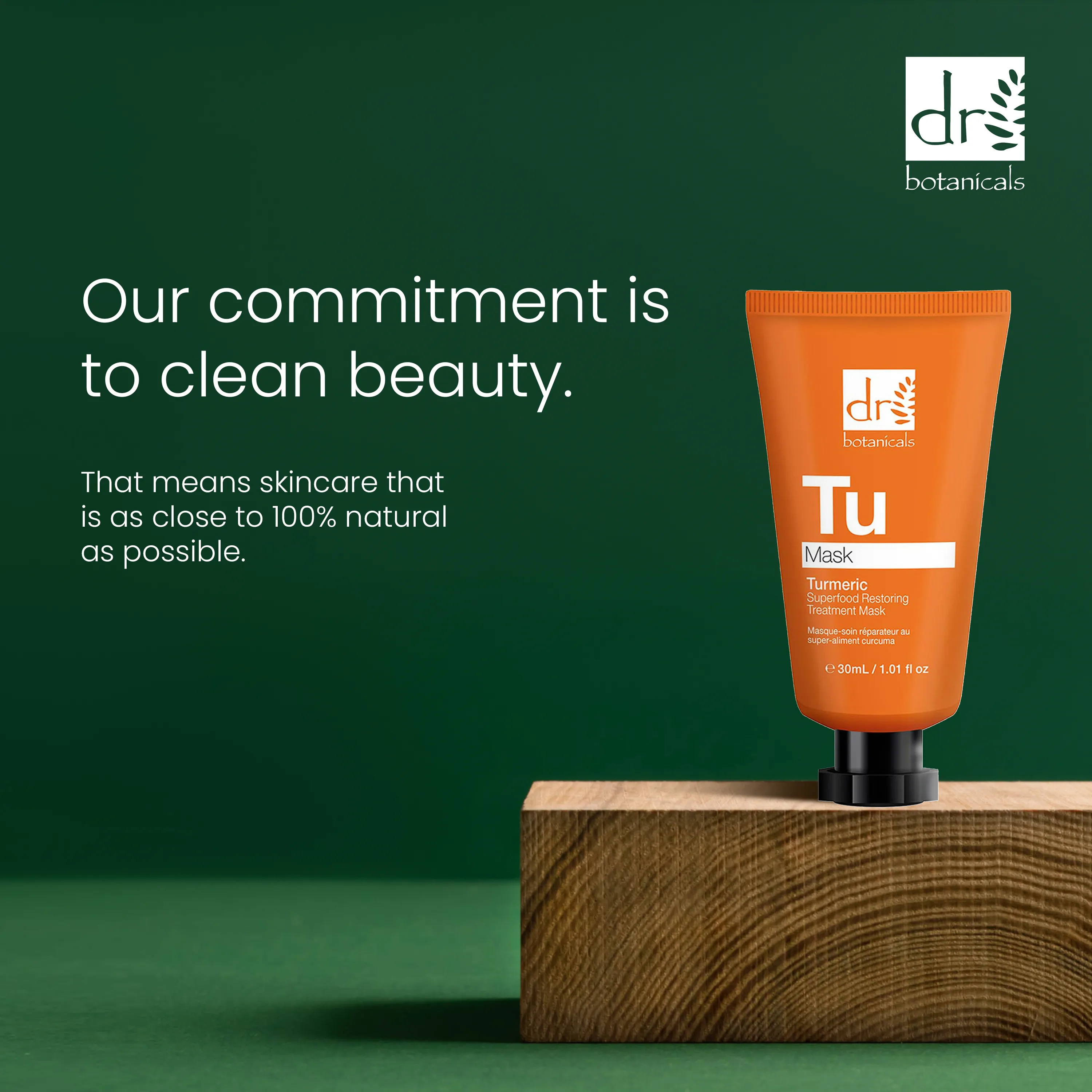 Turmeric Superfood Restoring Treatment Mask 30ml