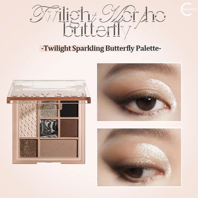 UNNY Trace of the Butterfly Seven-Color Eyeshadow Palette