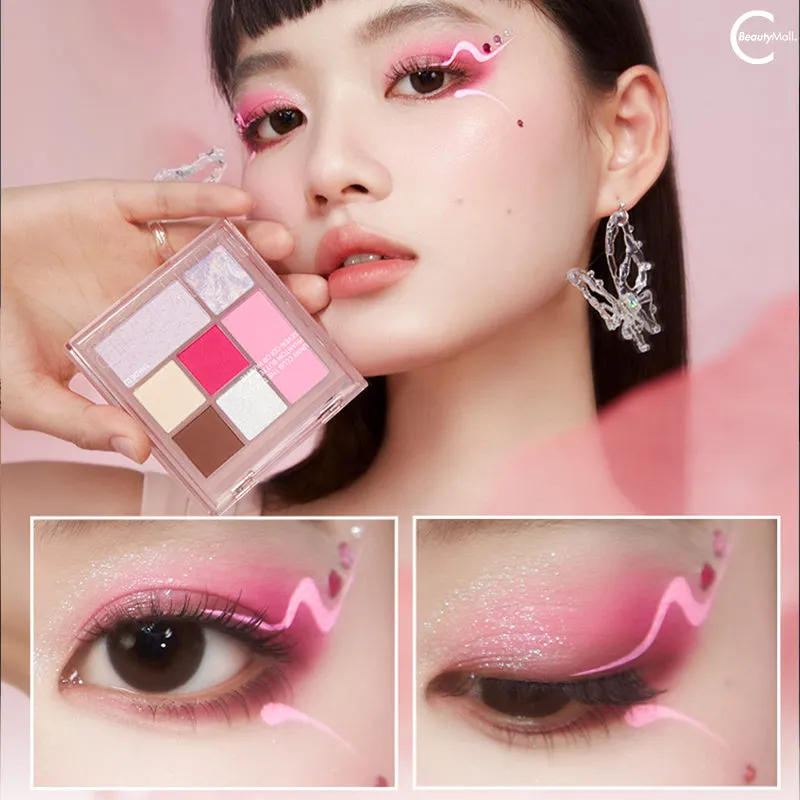UNNY Trace of the Butterfly Seven-Color Eyeshadow Palette