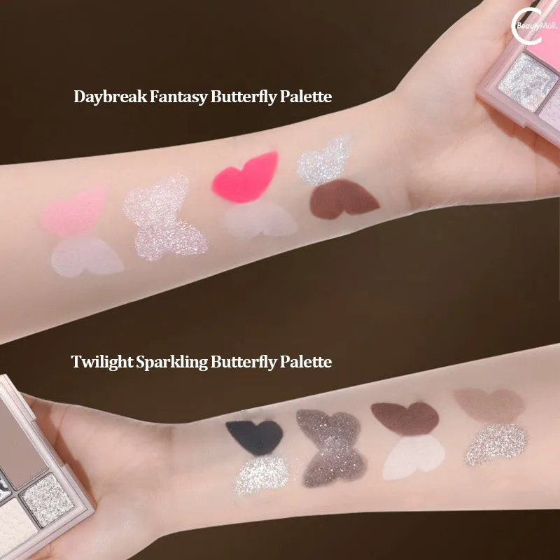 UNNY Trace of the Butterfly Seven-Color Eyeshadow Palette