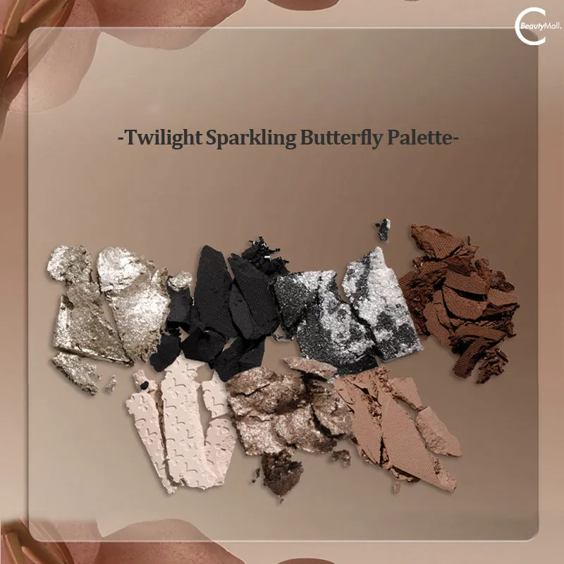 UNNY Trace of the Butterfly Seven-Color Eyeshadow Palette