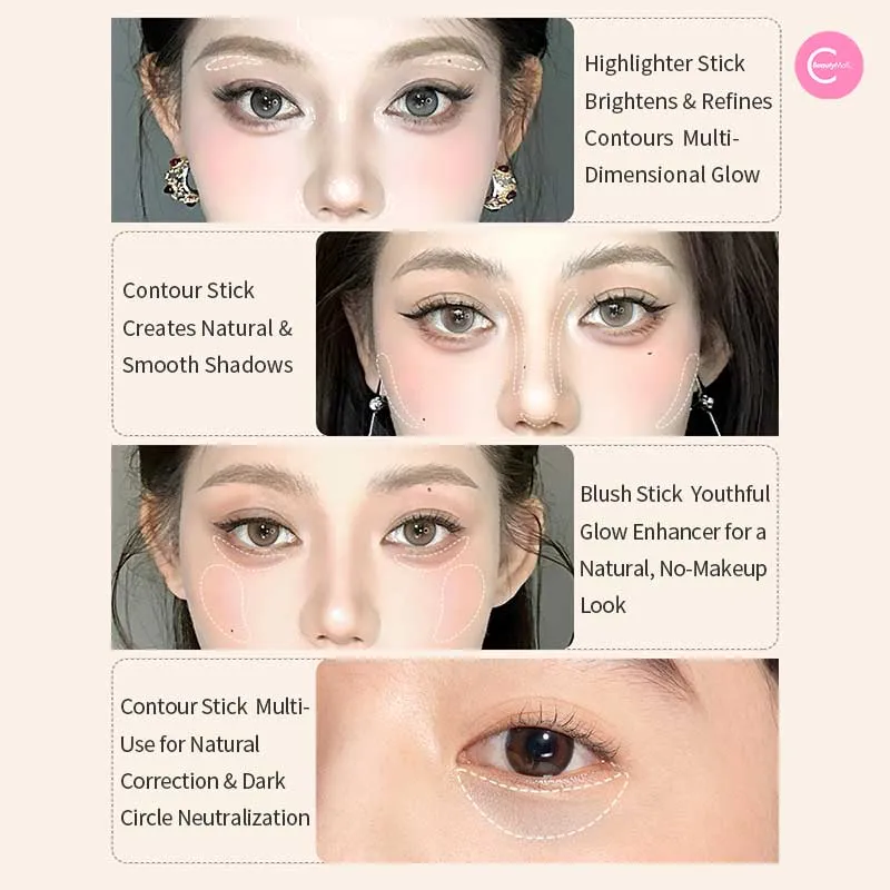 VEECCI 3-in-1 Contour Stick