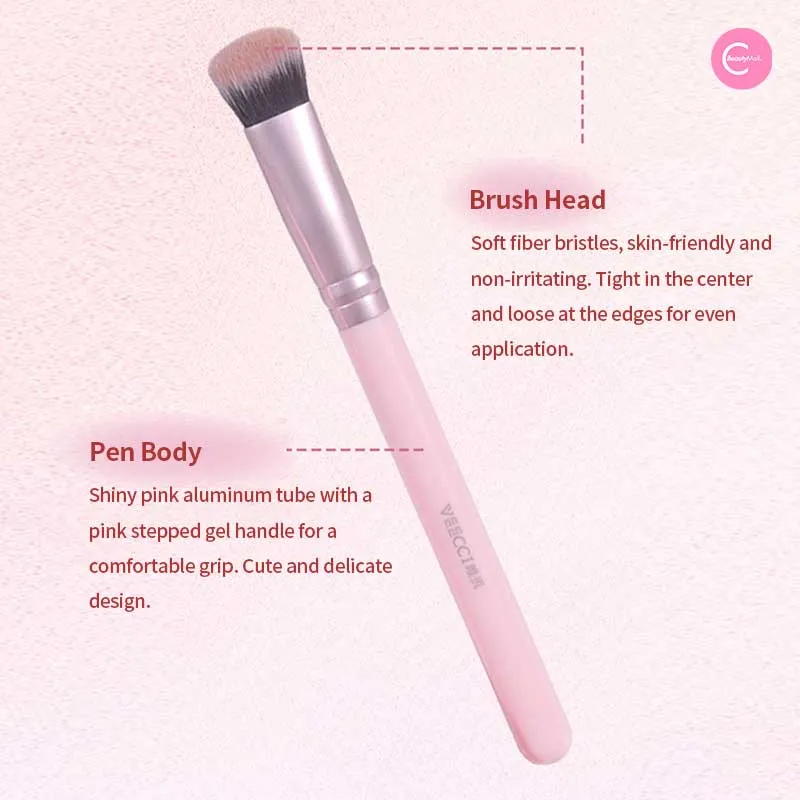VEECCI Triangular Highlighting Brush