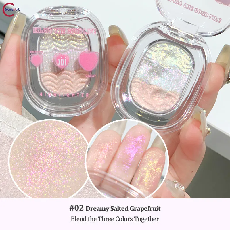 XIXI Glass Fantasy Tower Highlighter Palette