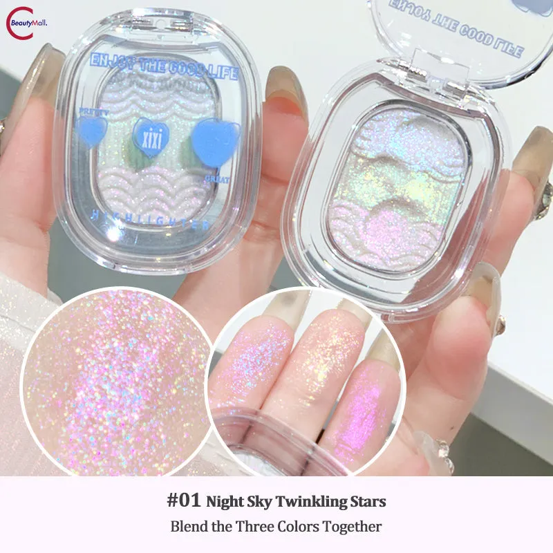 XIXI Glass Fantasy Tower Highlighter Palette